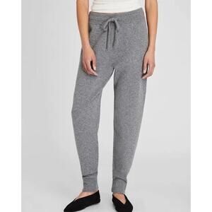 CLUB MONACO GREY CASHMERE PANTS SWEATPANTS JOGGERS M